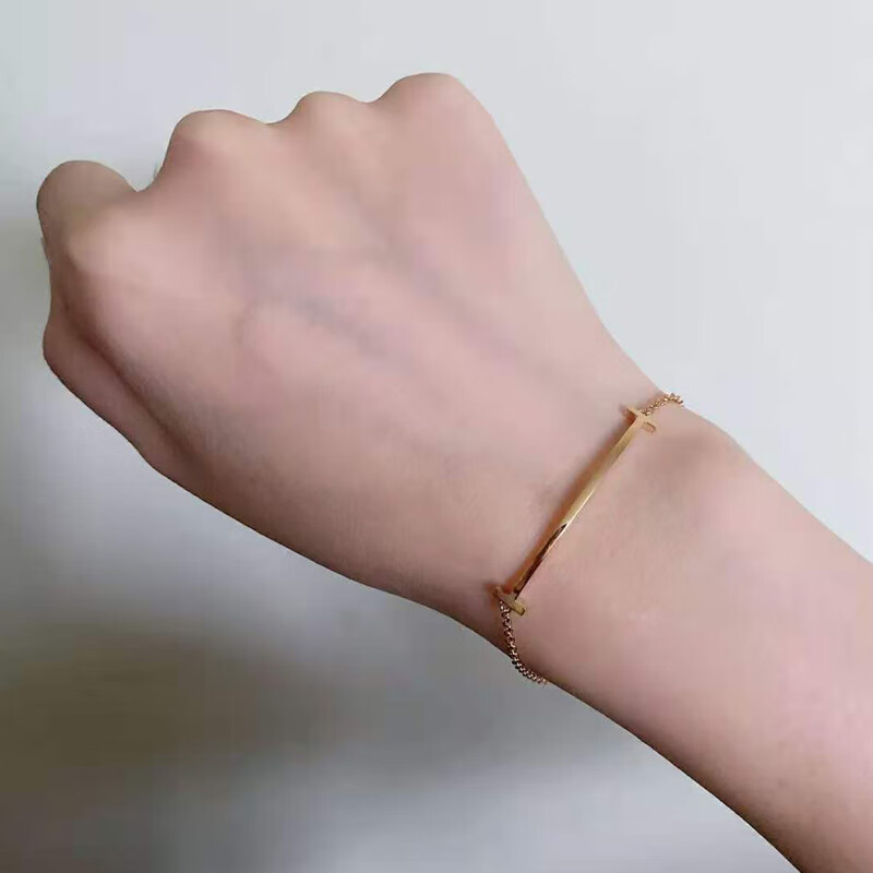 tiffany & co蒂芙尼微笑笑脸手链tiffany t 系列smile手链手环手镯