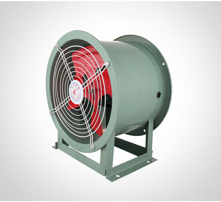 粤美瑞低噪声轴流式通风机sf轴流风机220v强力管道排风扇380v岗位式吹
