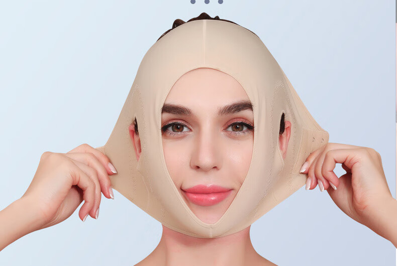 浪莎 性感舒适瘦脸神器提拉紧致v脸部下垂整形头套提升法令纹面雕面罩