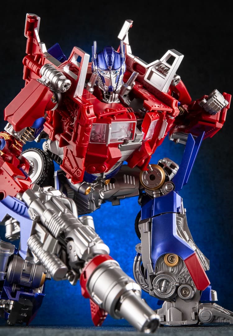 变形金刚红蜘蛛合金万代黑曼巴奥意泰霸合金变形玩具金刚大擎天之柱红