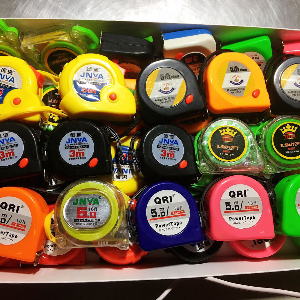 钢卷尺钢尺按斤称卷尺五金工量具木工米尺测量防水尺子1斤钢卷尺