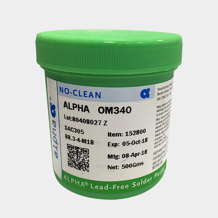 适用阿尔法焊锡膏爱法焊锡膏无铅含银锡浆om340338350om350