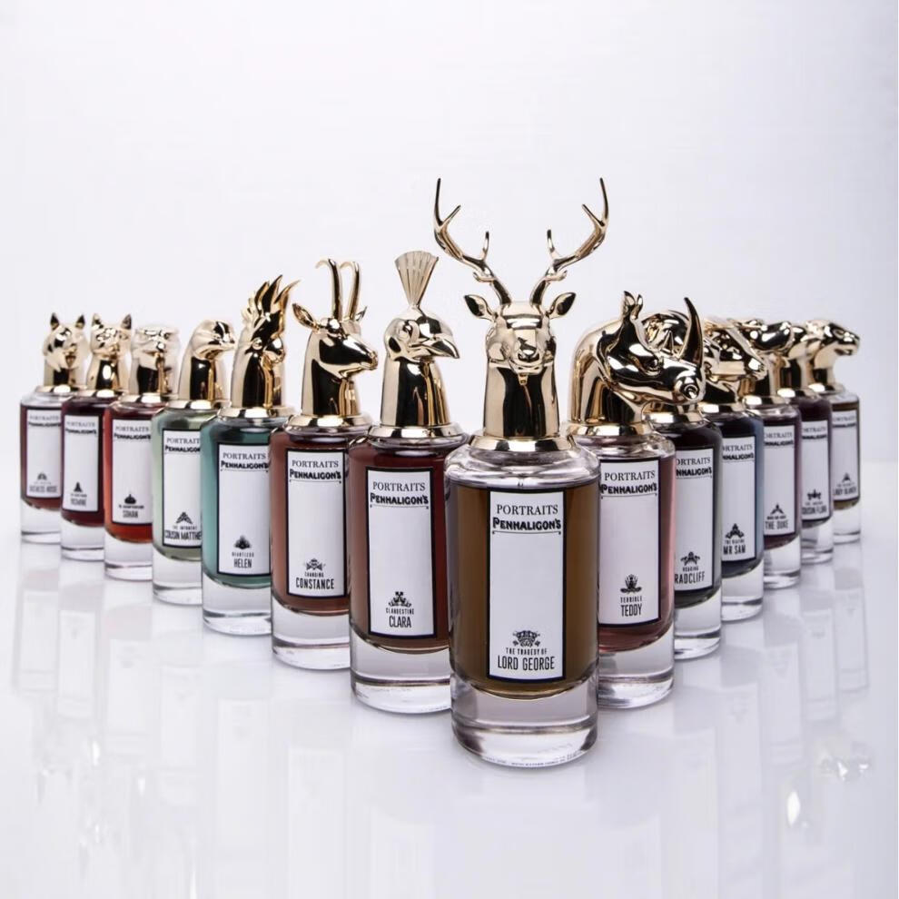 新年礼物潘海利根贵族动物兽首系列狐狸麋鹿猎犬狮子香水小样