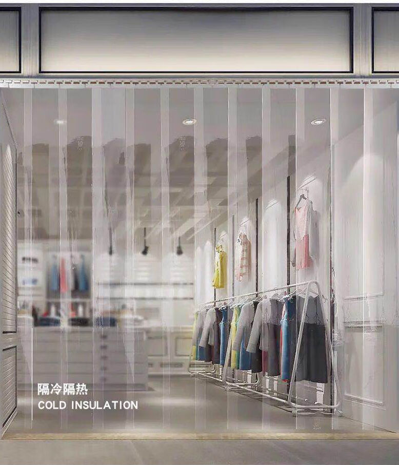 夏季塑料透明软门帘超市商场空调门帘防蚊挡风家用pvc隔断皮帘子不