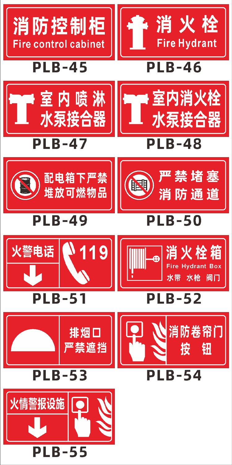 消防喷淋水泵房标识牌1号2号3号消火栓稳压泵接合器控制柜提示牌1号