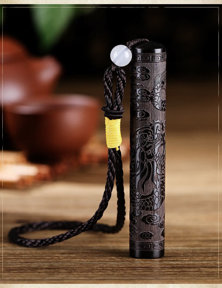 古代传统火折子打火机创意木吹气火折子复古防风防爆电子充电 财神爷