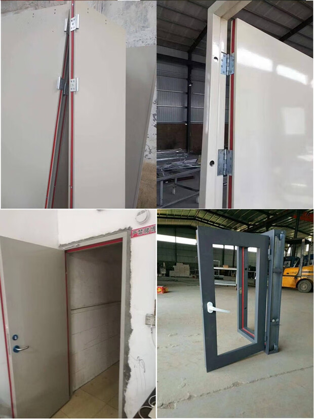 膨胀阻燃隔烟防火条过消防验收防火门窗专用耐高温自粘防火密封条红色