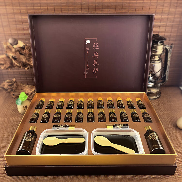 茹诗妮身体套盒美容院专用24次开背肩颈胸部精油按摩护理泥灸养生油套