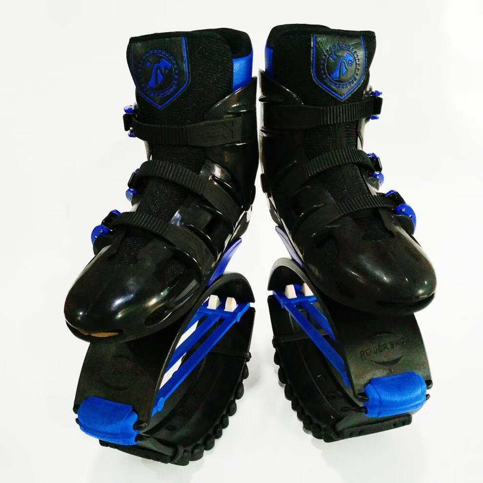 健身弹跳鞋 弹跳鞋跑步健身运动弹力回弹鞋太空鞋成人跳跳鞋极限运动