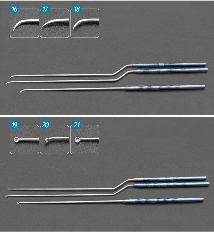器枪型显微剥离子钛合金神经脑外科手术器械可定制11神经剥离器枪型柄