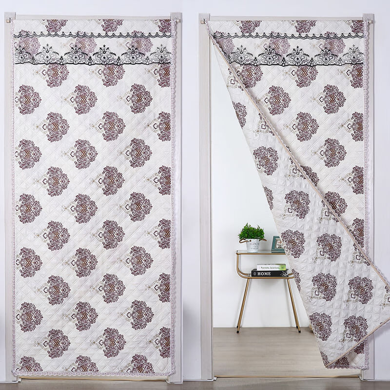 栩傲柯冬季加厚棉门帘冬季保暖家用卧室客厅挡风空调帘子防冷气门帘