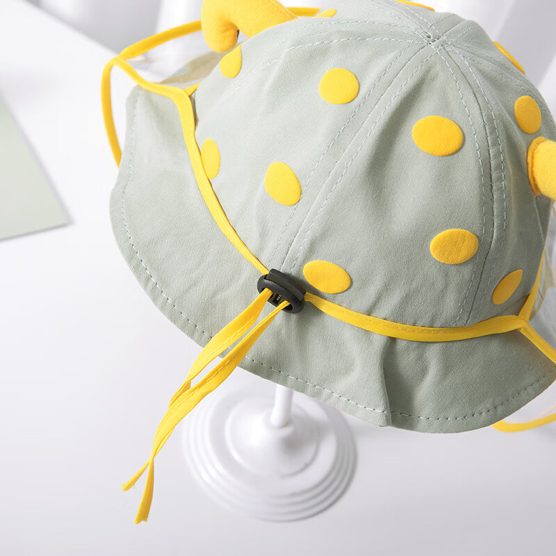 德威尼婴儿防护帽子防飞沫初生春秋面罩儿童防护帽宝宝帽防风隔离帽