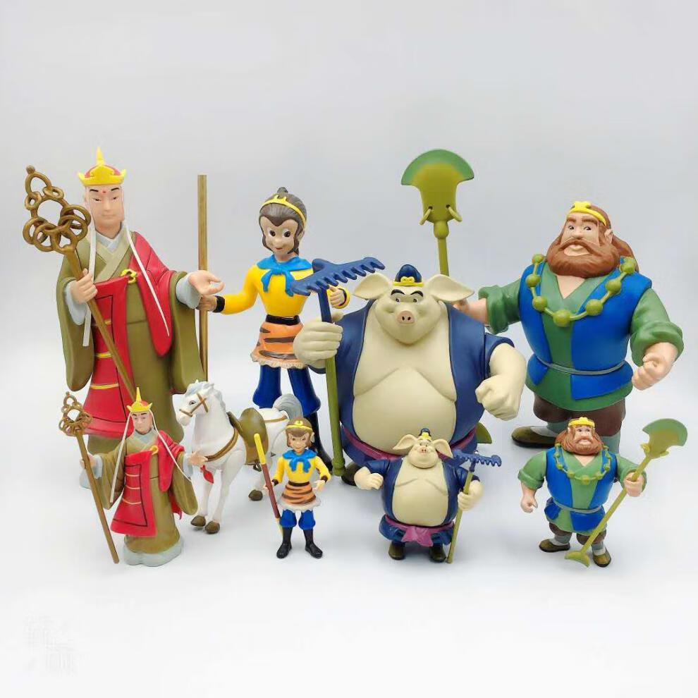 全新央视正版关节可动西游记玩具朝玩盲盒孙悟空 小号沙和尚 西游记