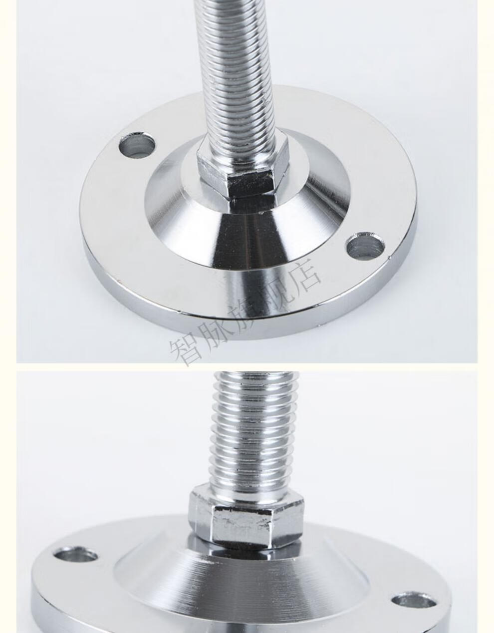 智脉d100重型碳钢调节脚地脚螺丝脚杯支撑脚机脚盘m12m16m20m24m30