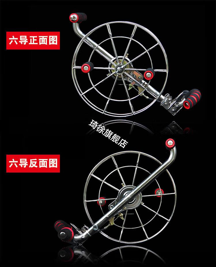 背带轮风筝轮凯夫拉风筝线 32刹车轮六导 1400米2号凯夫拉线【图片