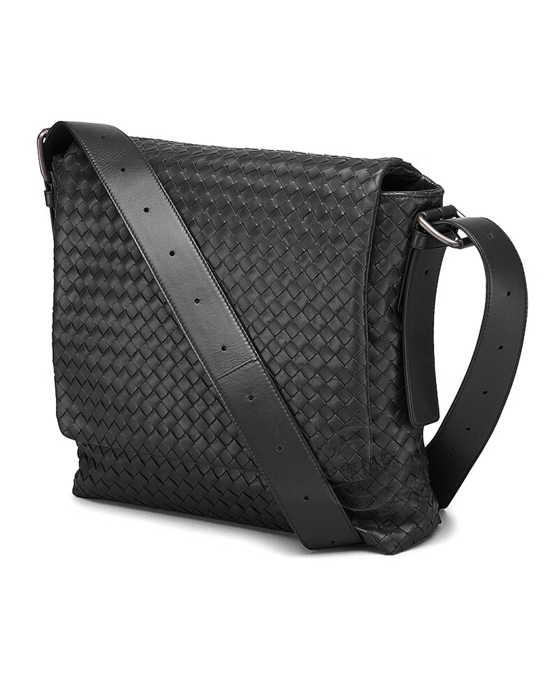 bottegaveneta宝缇嘉bv男包单肩斜挎公文包406275vq1311000黑色