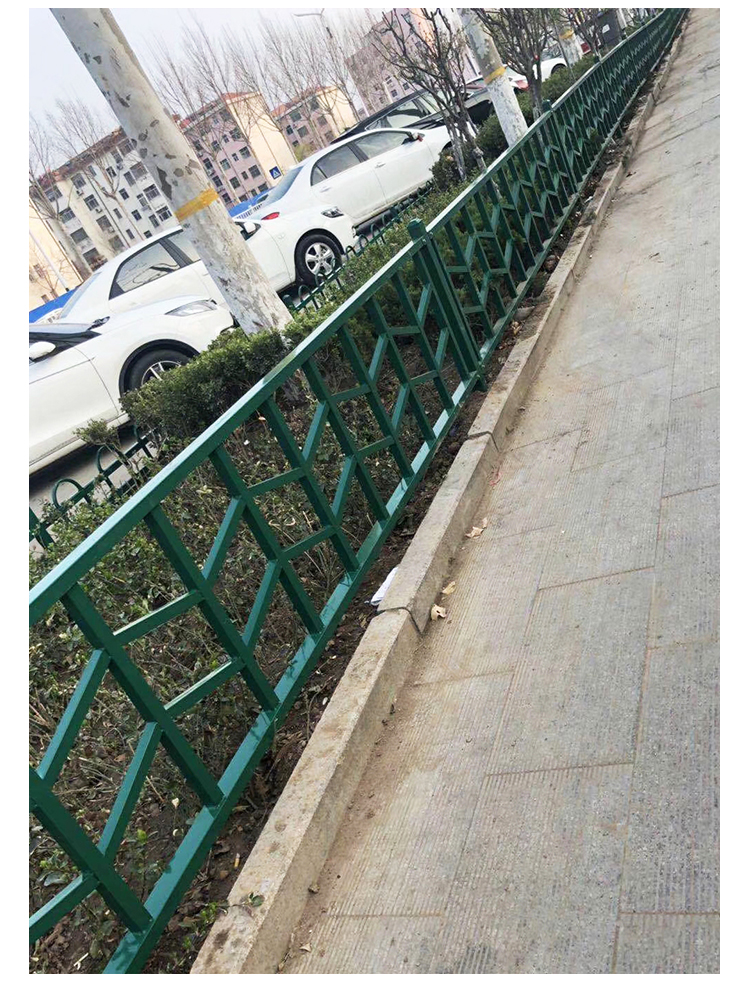 igiftfire定制锌钢铁艺草坪护栏户外栏杆花园花坛围栏市政园林绿化带