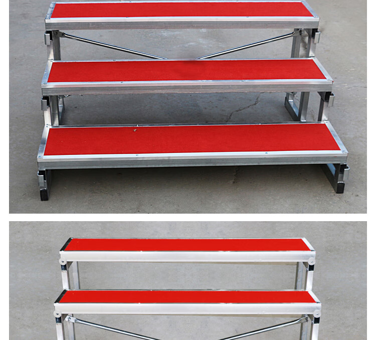 合唱台阶三层可移动折叠学校活动合唱凳踏步台阶梯舞台台阶合影台堵王