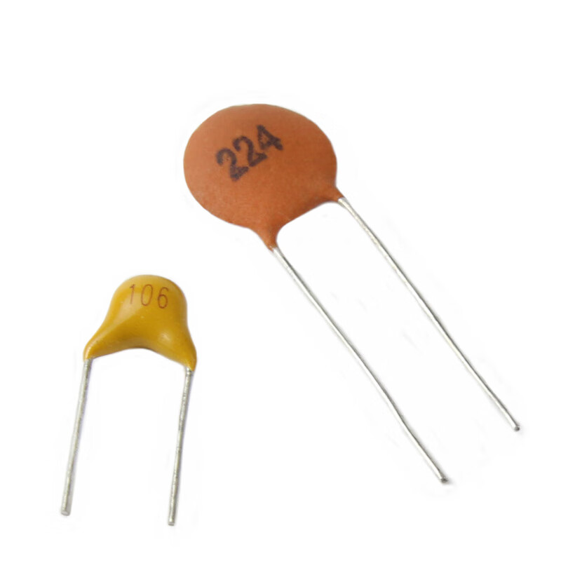 电容器30pf/100nf/104瓷片225/103/33pf独石102/224/1uf无极性1 独石