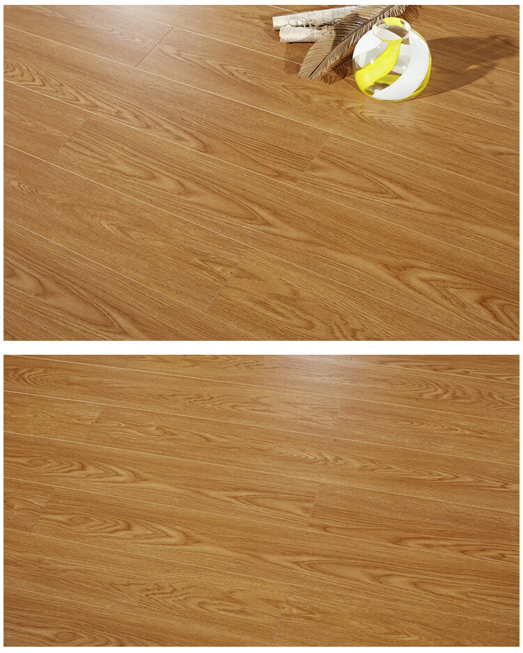 新型多层实木地板 新三层实木复合木地板家用15mm包安装原木色多层