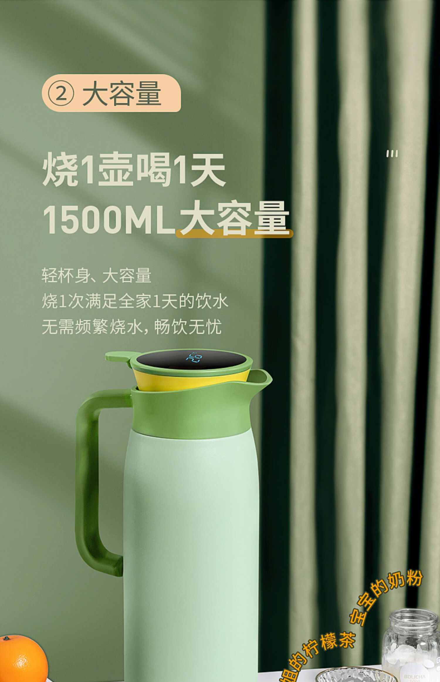 车载暖壶保温暖水壶家用车载304不锈钢大容量外出便携开水热水瓶小型