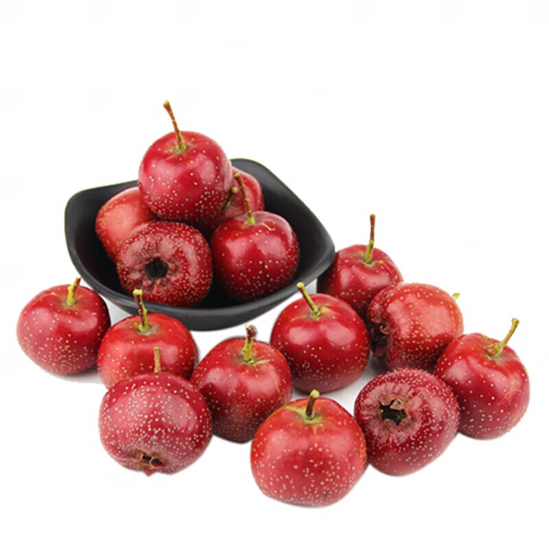 现摘新鲜山楂果5斤装鲜山楂果大山楂 1斤精品山楂果