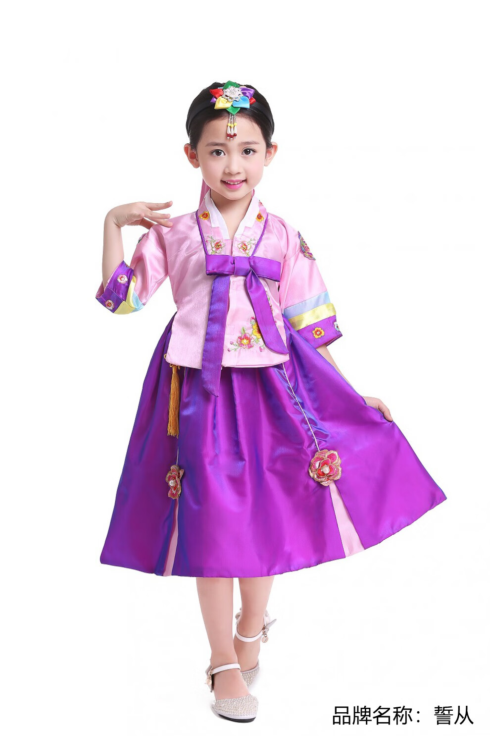 朝鲜族服装儿童韩服演出韩国传统服饰男女少数民族民族服舞蹈服舞走秀