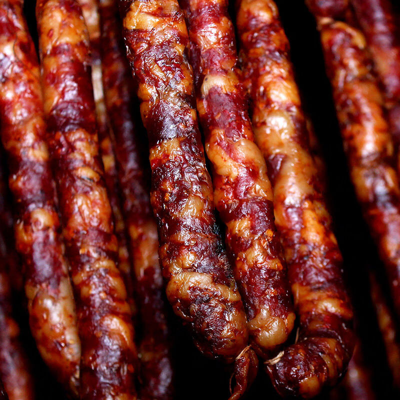 重庆城口手工香肠腊肠烟熏自制农家麻辣肠熏肠腊味特产500 麻辣香肠