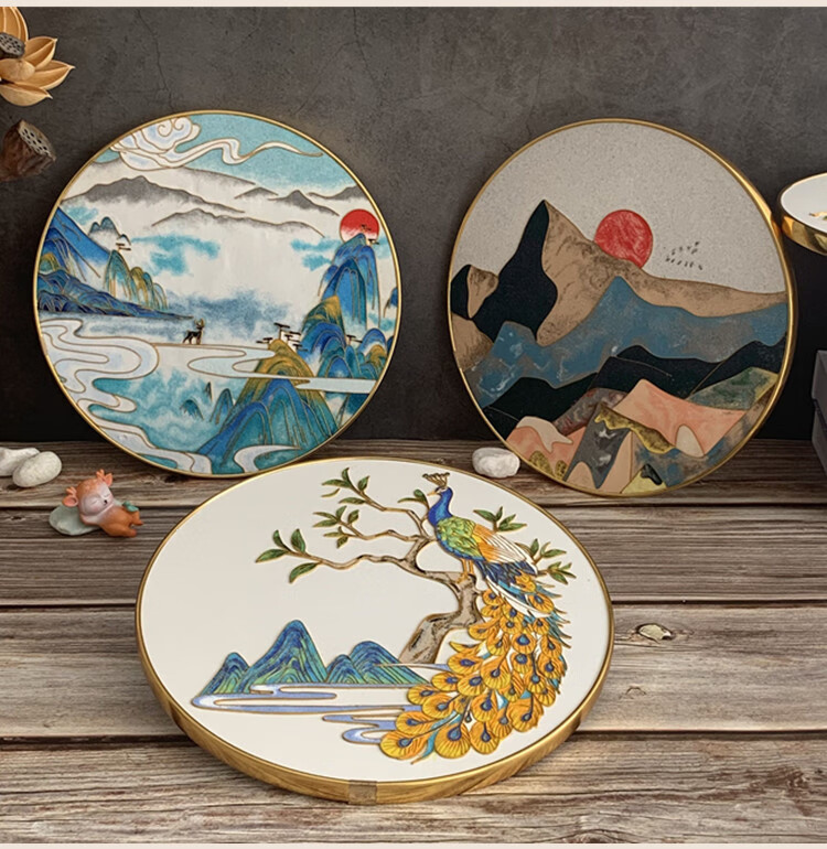 掐丝珐琅手工材料亲子手工制作景泰蓝diy学生作业沙画创意走心礼物