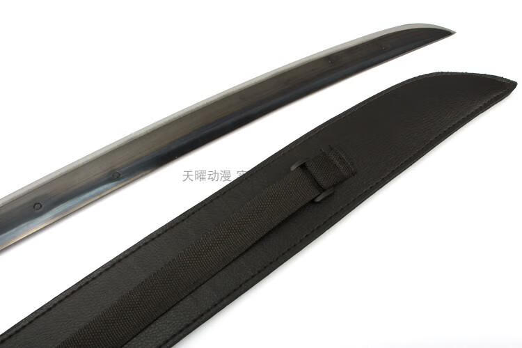 2022新款高频村雨刀合金装备崛起复仇雷电黑刀cosplay动漫道具模型木