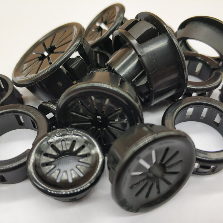 osb 开口扣式护线套/开口式塑料护线圈 电缆电线保护套 面板孔塞 osb