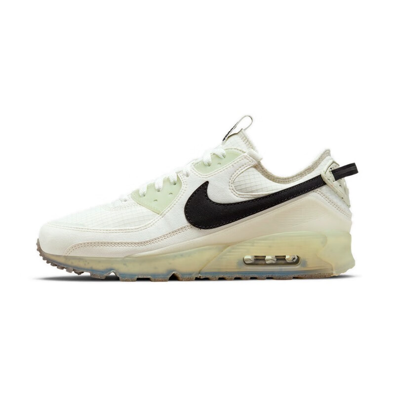 耐克nikeairmax90米白色环保材料男子复古低帮跑步鞋dh297300140