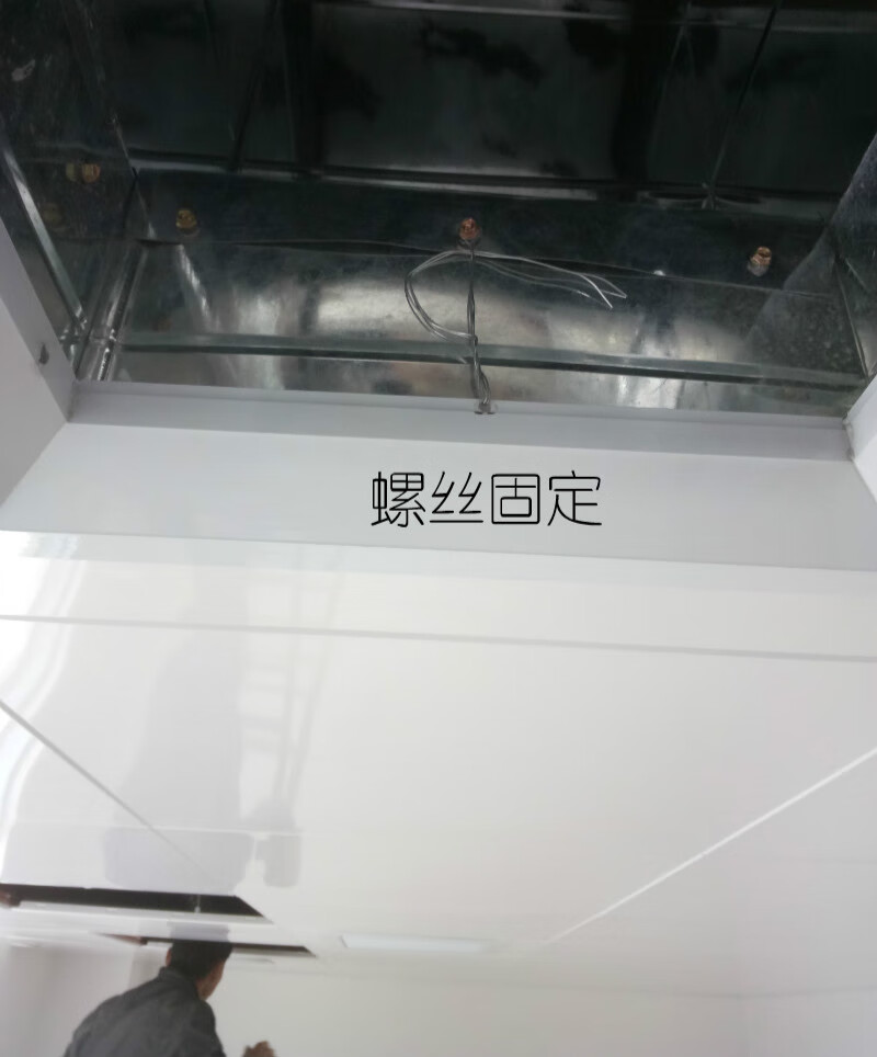 定制铝合金方形散流器中央空调出风口吊顶检修通风口四面出风百叶子玺