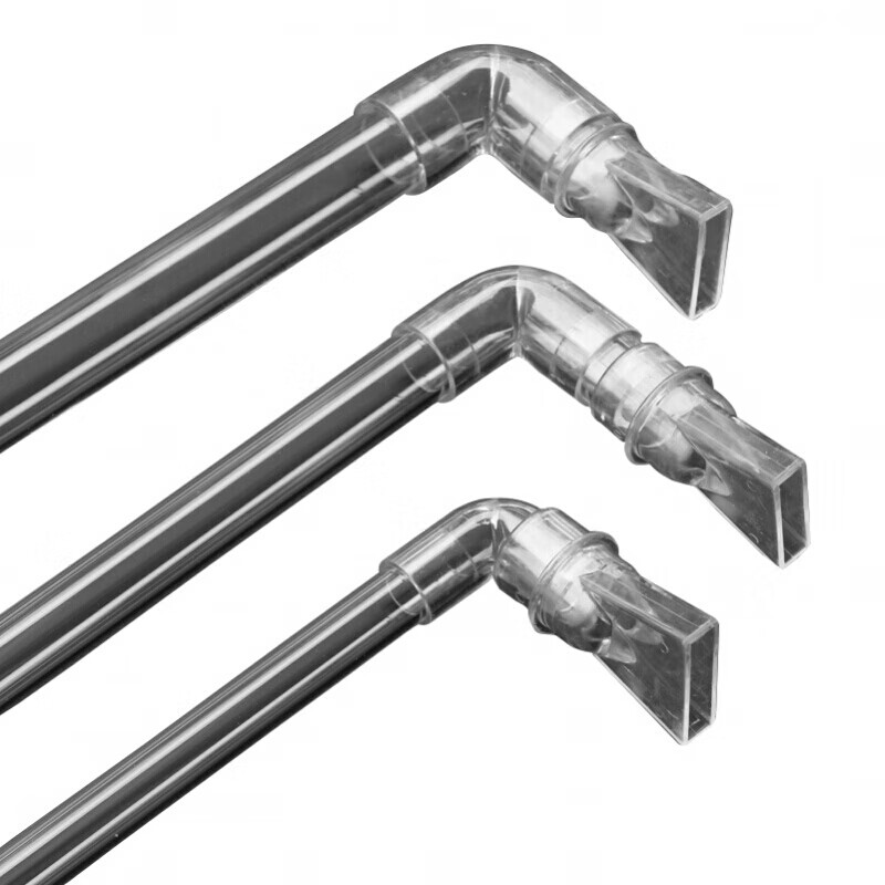 鱼缸鸭嘴喷头彩蝶单向透明鸭嘴龙缸出水口鸭嘴造浪头扁嘴水族配件外径