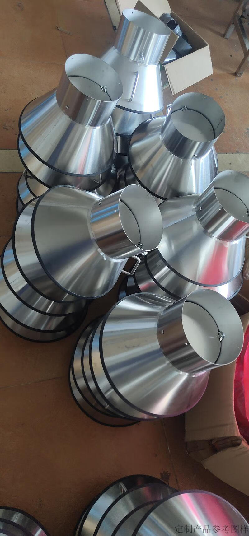 适用不锈钢吸烟罩工业焊接流水线焊锡排烟废气设备通风除尘集气罩子