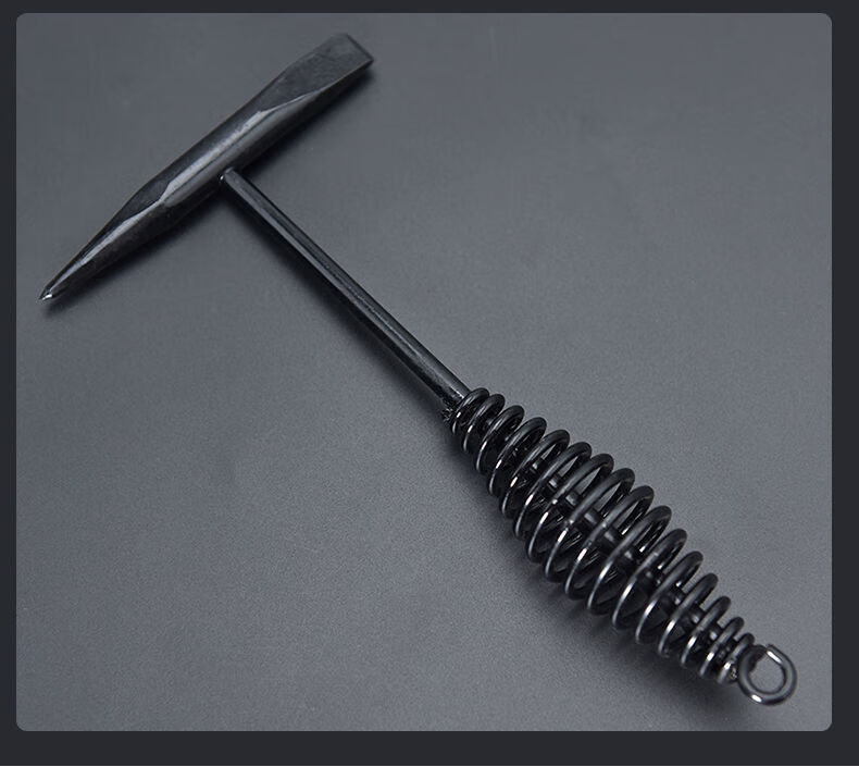 电焊敲渣锤弹簧清锈锤焊工钳工用锤除焊渣锤一体全钢高碳钢除渣锤