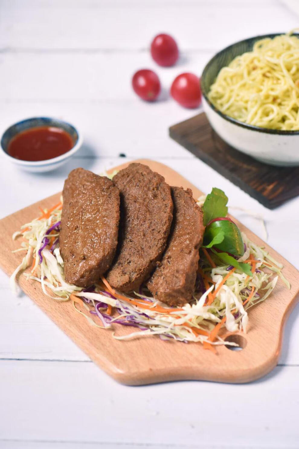 素食放牛吃草素菲力牛排 280g/2500g寺庙人造肉冷冻品斋菜 2500g