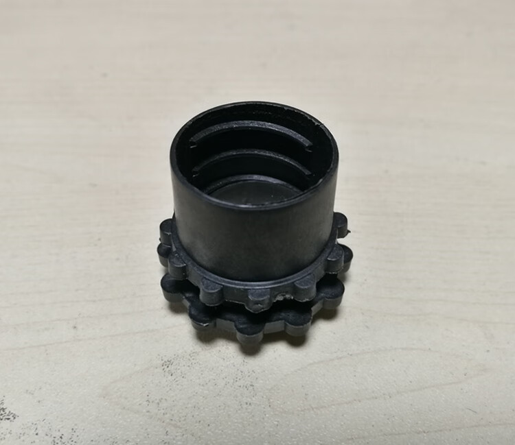 包塑金属软管塑料接头 波纹管 蛇皮管黑尼龙接头/锁母 快速直插式, 32