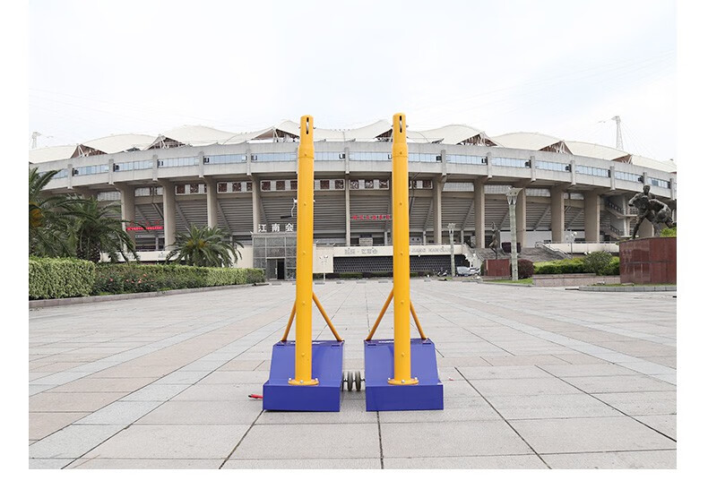 排球网架 网球架气排球移动架羽毛球网架网柱标准网气排球网架室外 八