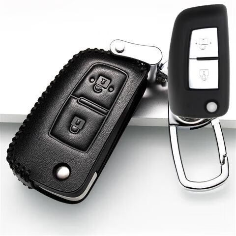 2021款东风日产奇骏钥匙套专用2017 19新款奇骏汽车钥匙包扣 d款黑色