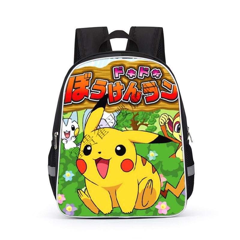 迪士尼书包精灵宝可梦皮卡丘书包幼儿园男童5岁儿童书包男轻便小学生