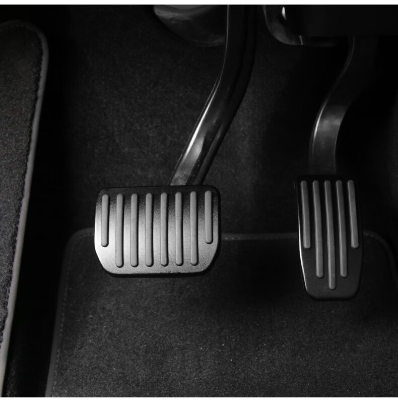 适用于特斯拉model3/y油门刹车脚踏板丫内饰改装饰汽车用品配件 model