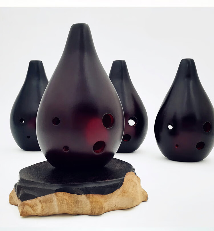 6孔af陶笛满口埙音色低沉古典古风六孔中音f调无基础初学入门易学 af