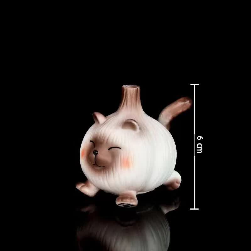 菜狗蔬菜精灵系列盲盒全套白国产莲藕狐小号大号粉色公仔摆件 盲盒一