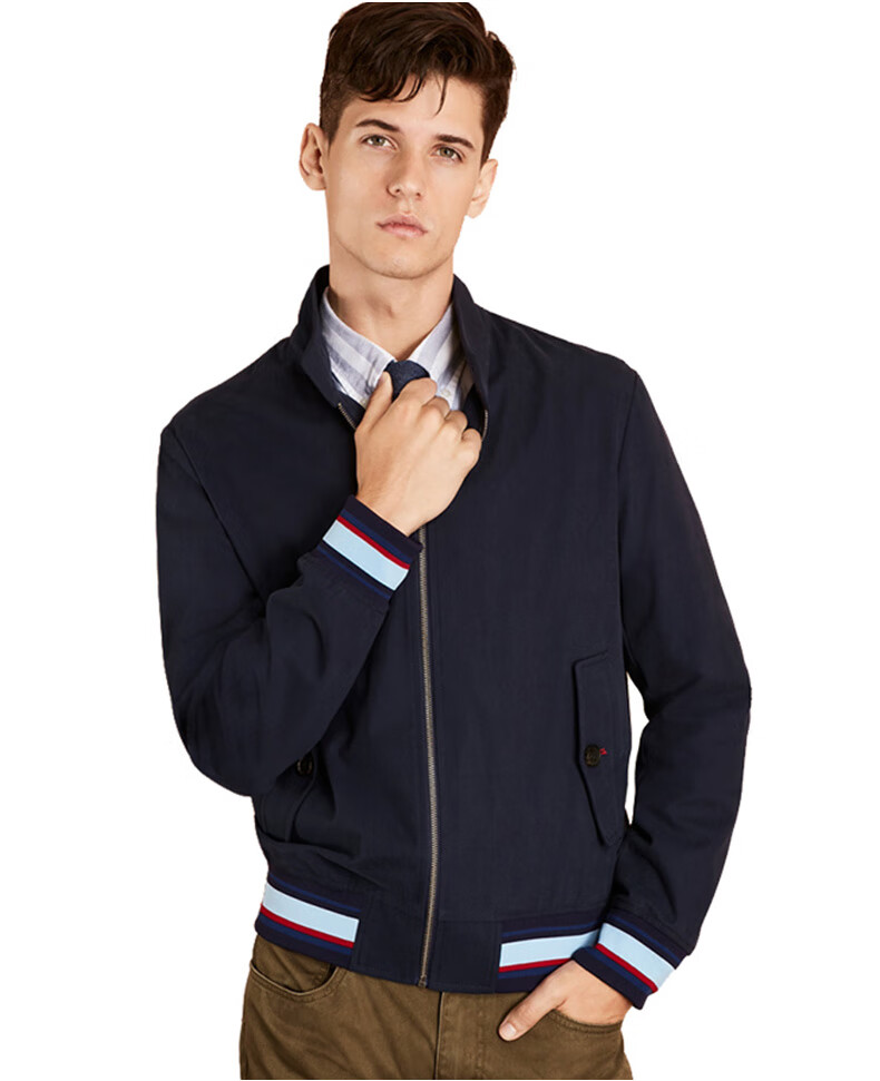 brooksbrothers布克兄弟男士牛津纺夹克外套6003红色s