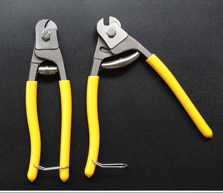 钢丝绳剪钢索钢绳合金剪刀工业级大力断线钳迷你钢丝钳8寸适合4mm以下