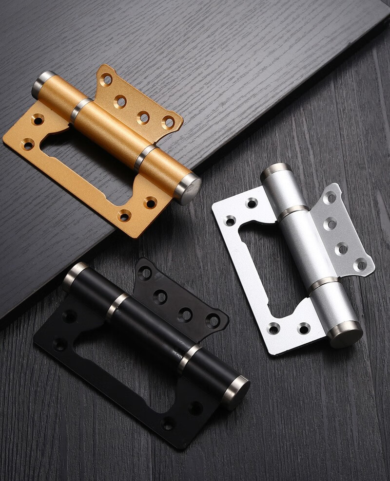 隐形门液压合页缓冲关门平开合页自动闭门器子母合页阻尼弹簧铰链子母