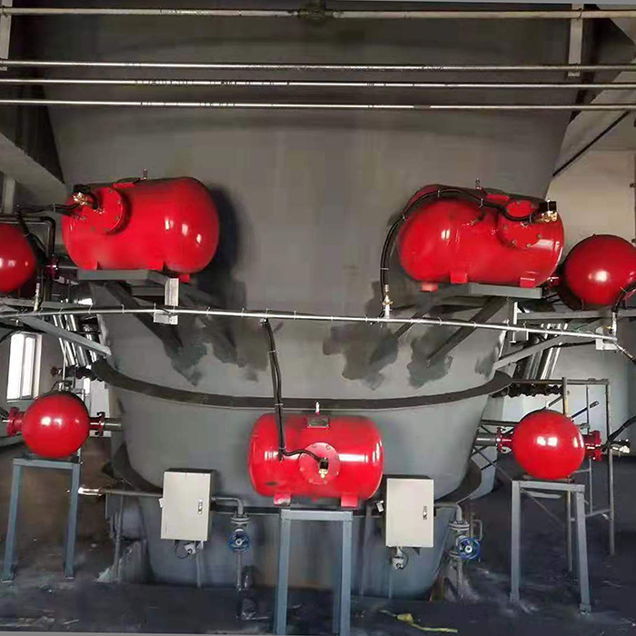 空气炮清堵器工业料仓破拱器电磁阀空气助流装置100l