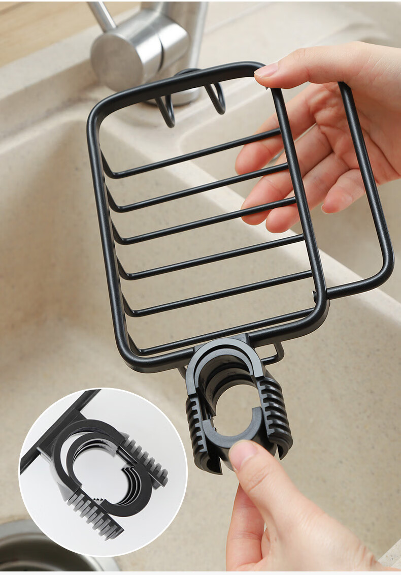 洗碗沥水架加厚厨房水龙头置物架水槽边收纳沥水篮各种神器洗碗槽水池
