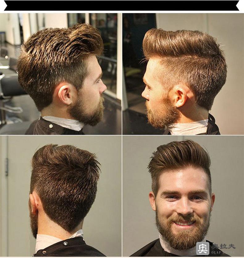 排骨梳子男发廊男士排骨梳子大背头造型梳吹卷发梳理发店美发造型油头